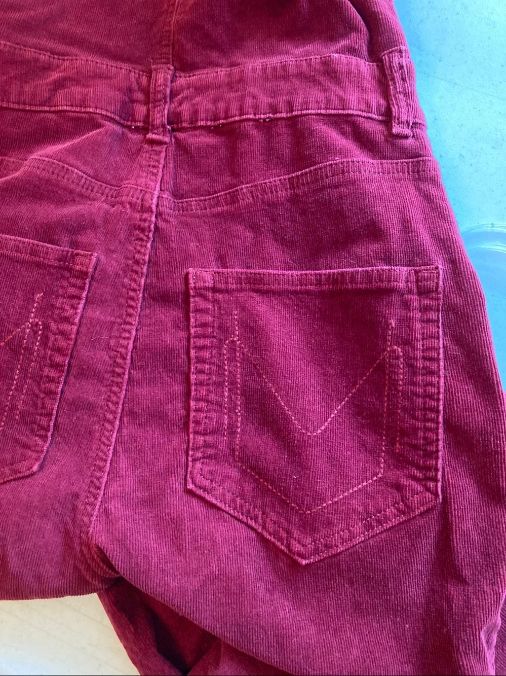 Show me your mumu Crimson Corduroy Bib Overalls - Picture 13 of 13